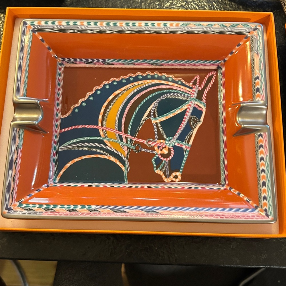 Hermes Ashtray or coin tray or just art to sit out